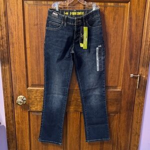 Lee Young Men's Deep Indigo Relaxed Jeans